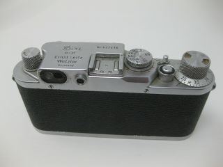 Vintage Leica DRP Ernst Leitz GmbH Wetzlar Germany Camera No.  627416 3