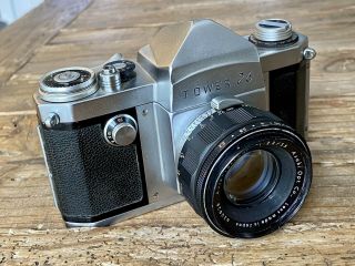 Rare Asahi Pentax Tower 26 Camera with Auto - Takumar f2.  2 55mm Lens 2