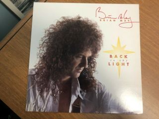 Queen Brian May Solo 1992 Back To The Light Uk Black Vinyl Pressing