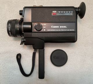 Canon 310xl 8 Mm Zoom Movie Camera 8.  5 - 25.  5mm F/1.  0 Fast Lens,  Stop Motion