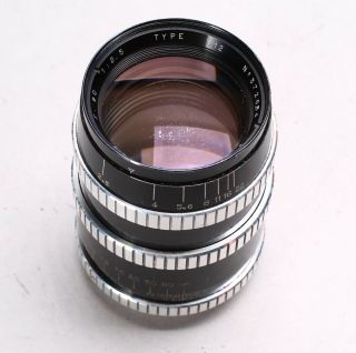 Angenieux 90mm F/2.  5 Type Y12 Telephoto Prime Lens No.  372684 Fits Exakta Mount