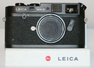 Leica M4 - 2 Black Body Only 9,  Just Fully Serviced Type 4 Engraving
