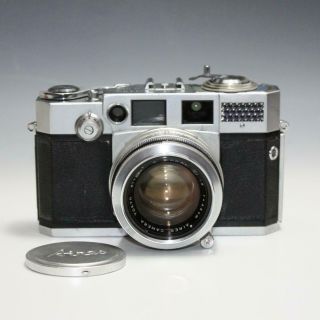Vintage Aires 35 - V 35mm Rangefinder Film Camera W/ S Coral 4.  5cm F/1.  5 Lens