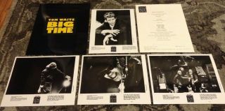 Tom Waits Rare 1988 Orig Island Big Time Film/lp Album Press Kit Photos Folder
