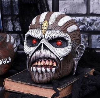 Official Licensed Iron Maiden Book Of Souls Eddie Head Trinket Box