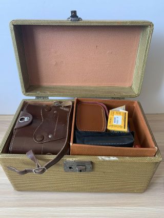 Exa Ihagee Dresden Camera With Three Lenses And Three Exposure Meters And Case 2