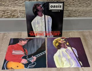 Rare Oasis Knebworth 96 Making History Double Red Vinyl Lp