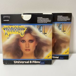 Xanadu Set Of 2 - 8 8mm Film Rare 1980 Olivia Newton - John