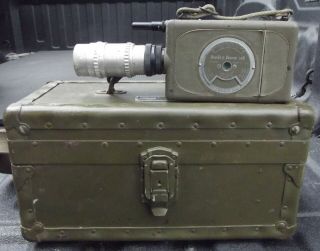 Vintage Bell And Howell Us Army Signal Corp Ph - 431 - B 16mm Video Camera