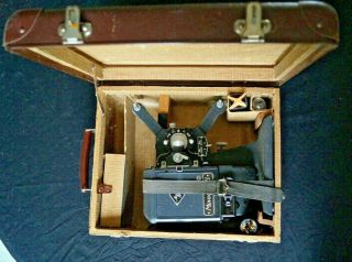 Vintage 1940s Era German Agfa Movector 8 Movie Projector Camera - -