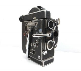 1966 Paillard Bolex H16 Rex - 4 16mm Film Cine Movie Camera Sn 227438