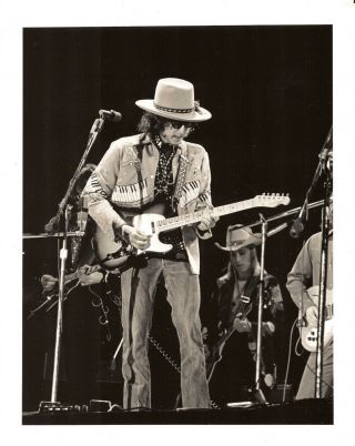 Bob Dylan Concert Photo - Houston,  Tx 1976
