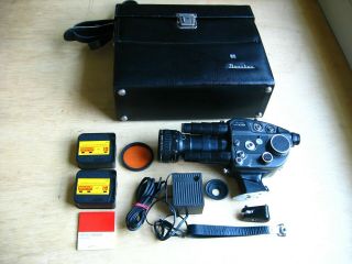 Beaulieu 4008zm4 8mm Camera W/schneider 6 - 70mm F/1.  4 Lens Accessories Case