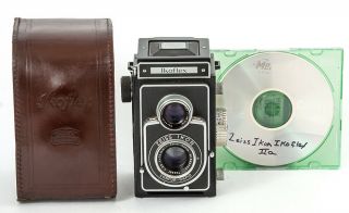 Zeiss Ikon Ikoflex Iia 855/16 Tlr Camera W/case 1950 - 1952
