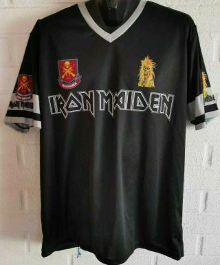 Iron Maiden Soccer Football Jersey Shirt - Very Rare Limited Edition Xl Size