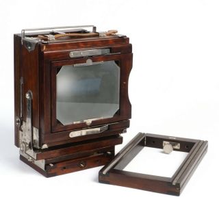:[EX,  ] Gundlach Korona 4x5 View Wooden Large Format Camera w/ Extension & Case 5