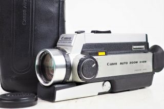 {all Work Nmint} Canon Auto Zoom 318m 8 8mm Movie Film Camera From Japan