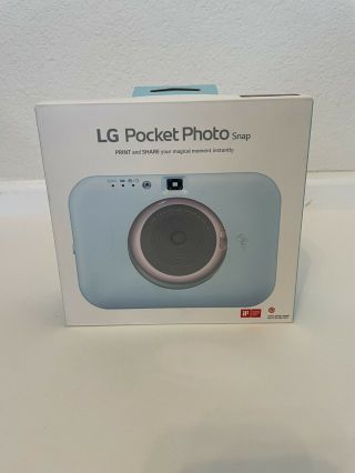 Lg Pocket Photo Snap In Blue