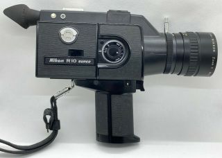 【as - Is】nikon R10 8mm Movie Camera W/zoom C Macro 7 - 70mm F/1.  4 From Japan