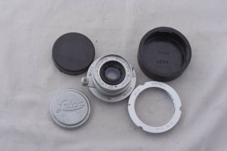 [as Is] Leica 35mm F/3.  5 Summaron Sm Mount Lens W/ltm Ring To Digital M8/m9/m10