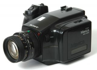Sony Mavica Mvc - 2000 Still Video Camera 10536,  W/1 Disk,  Rare,  From About 1989.
