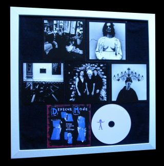 Depeche Mode,  Songs Faith,  Ltd,  Gallery Quality Framed,  Fast Global Ship,  Not Signed