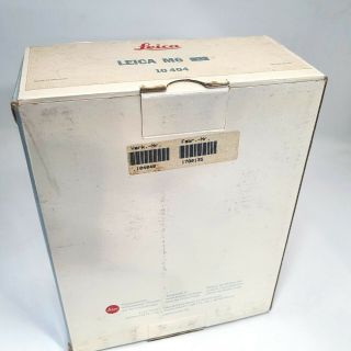Leica M6 EMPTY BOX W/HARD BOX,  Mannual NO Camera NO Strap (No Camera,  Only Box) 3