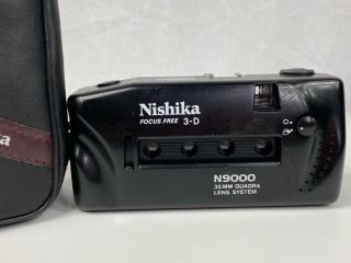 Nishika N9000 Focus 3 - D Quadra Lens System 35mm Point & Shoot Camera