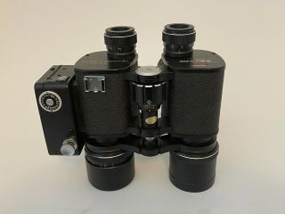 Vintage 1971 Ricoh Teleca 240,  7x50 Binoculars With 1/2 Frame 35mm Camera/case