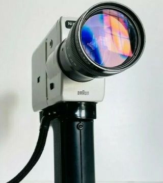 Braun Nizo 156 Macro 8 Camera Fully - Film