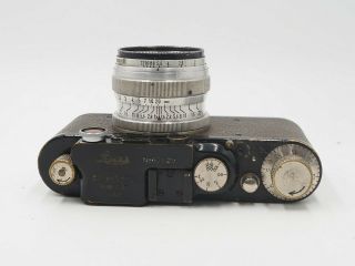 Vintage Leica II D camera body w/ Sonnar 50mm F/1.  5 lens (U10005) 3