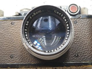 Vintage Leica II D camera body w/ Sonnar 50mm F/1.  5 lens (U10005) 5