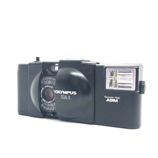 【near,  】olympus Xa1 35mm Rangefinder Film Camera W/a9m Flash From Japan