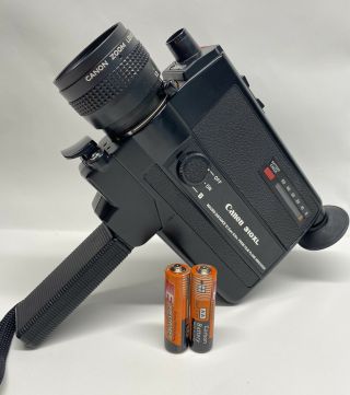[exc] Canon 310xl 8 8mm Movie Film Camera W/ 8.  5 - 25.  5 Lens • Film