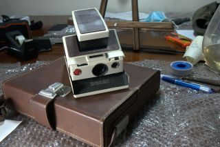Polaroid Sx - 70 Land Camera Alpha 1 Vintage W/leather Case - Not