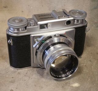 Voigtlander Prominent With 50mm F/1.  5 Nokton Lens Rangefinder Film Camera