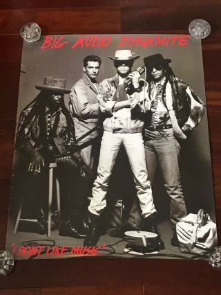 Big Audio Dynamite Poster I Don 