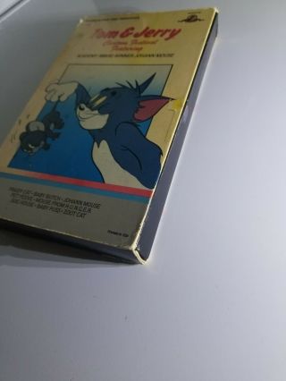 Cartoon Festival Featuring Tom & Jerry 1985 vhs big box folder MGM Vintage 2