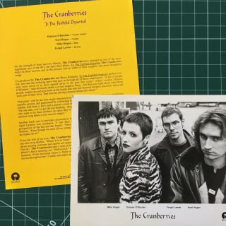 The Cranberries To The Faithful Departed U.  S Promo Press Kit Bio,  8x10 Photo