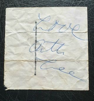 RARE AUTOGRAPHED CONCERT TICKET ARTHUR LEE FROM LOVE (LONDON 5TH MAY 1992 T&C2) 2