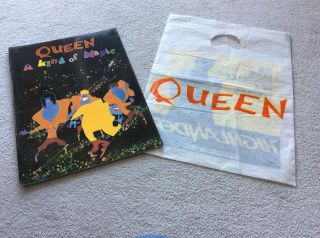 Queen ‘a Kind Of Magic’ Concert Tour Programme 1986,  Merchandise Carrier Bag