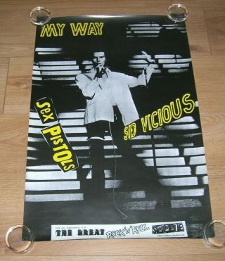 Sex Pistols Sid Vicious My Way Poster