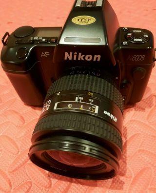 Nikon N8008 Camera With Nikon Nikkor 24 - 50mm F/3.  3 - 4.  5 Lens Set Great