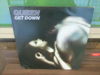 Queen - Get Down Double Live 12 " Green Colored Vinyl On Lora Records
