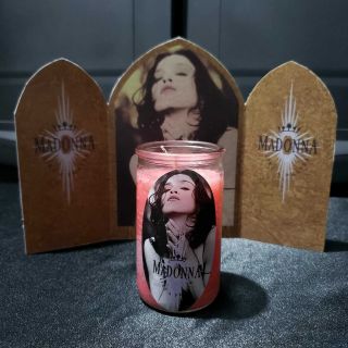 Madonna Like A Prayer Mini Altar With Candle Novelty No Promo Express Yourself