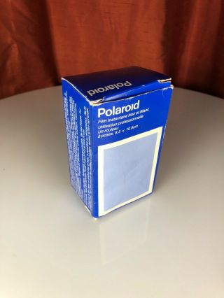 Polaroid Type 47 Land Roll Film 3000 Speed Expired 1991 B&w