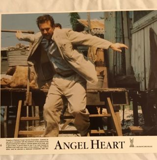 ANGEL HEART Vintage lobby card set of 8 1987 LISA BONET Mickey Rourke (10x8) 2