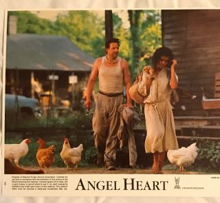 ANGEL HEART Vintage lobby card set of 8 1987 LISA BONET Mickey Rourke (10x8) 3
