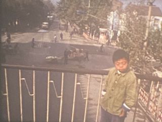 1981 China Street Scenes 8mm Home Movie 3 Minute/50ft Reel People Children