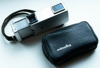 Fully Minolta - 16 Ii Subminiature Spy Camera W/ 22mm F/2.  8 Rokkor Lens